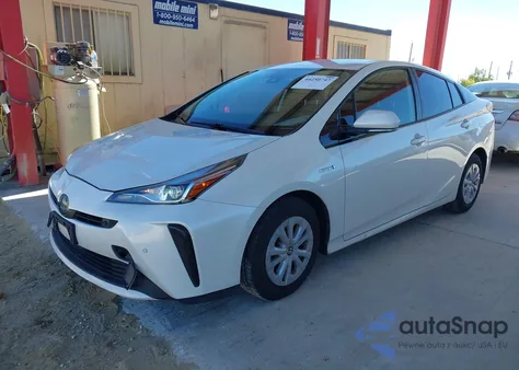 2019 Toyota Prius Le z USA, uszkodzony, nr VIN JTDKARFU5K3083009